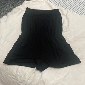 Bathing suit black cover up